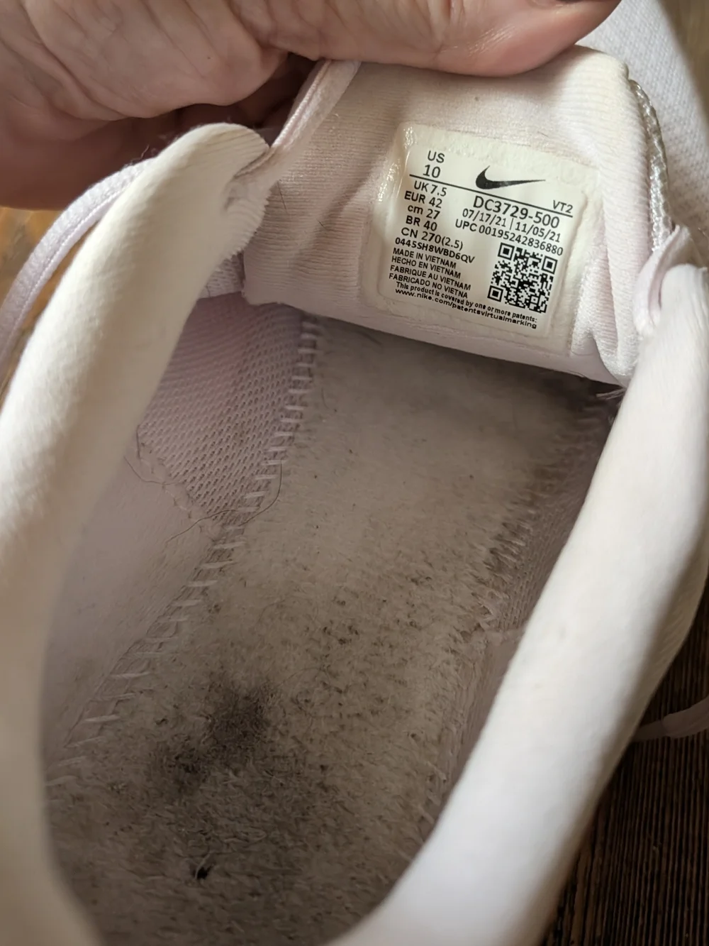 Light Pink Women's Running Sneakers - Nike